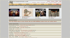 Desktop Screenshot of accesshiphop.com